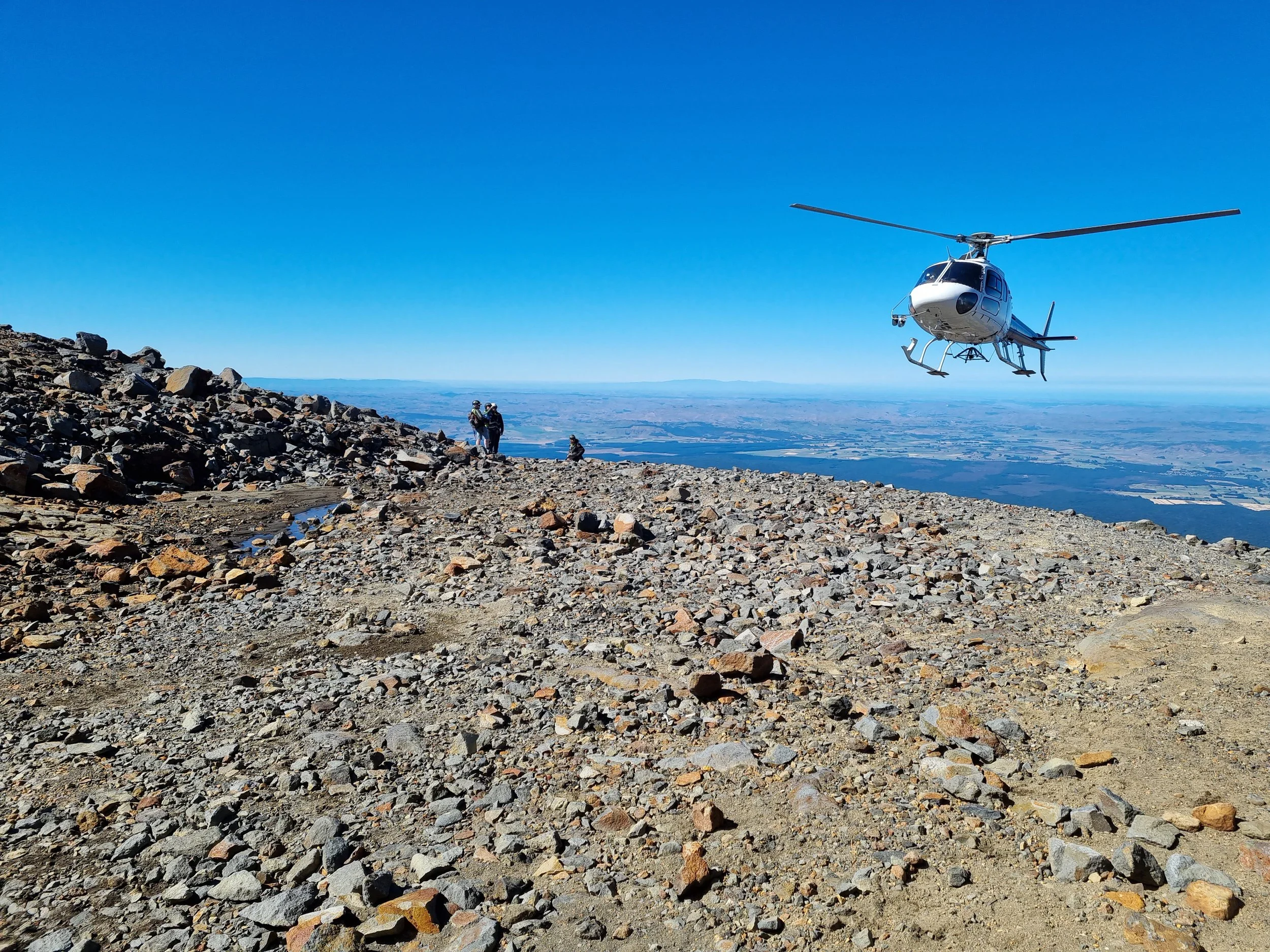 RBS Group - Working remotely on Mount Ruapehu