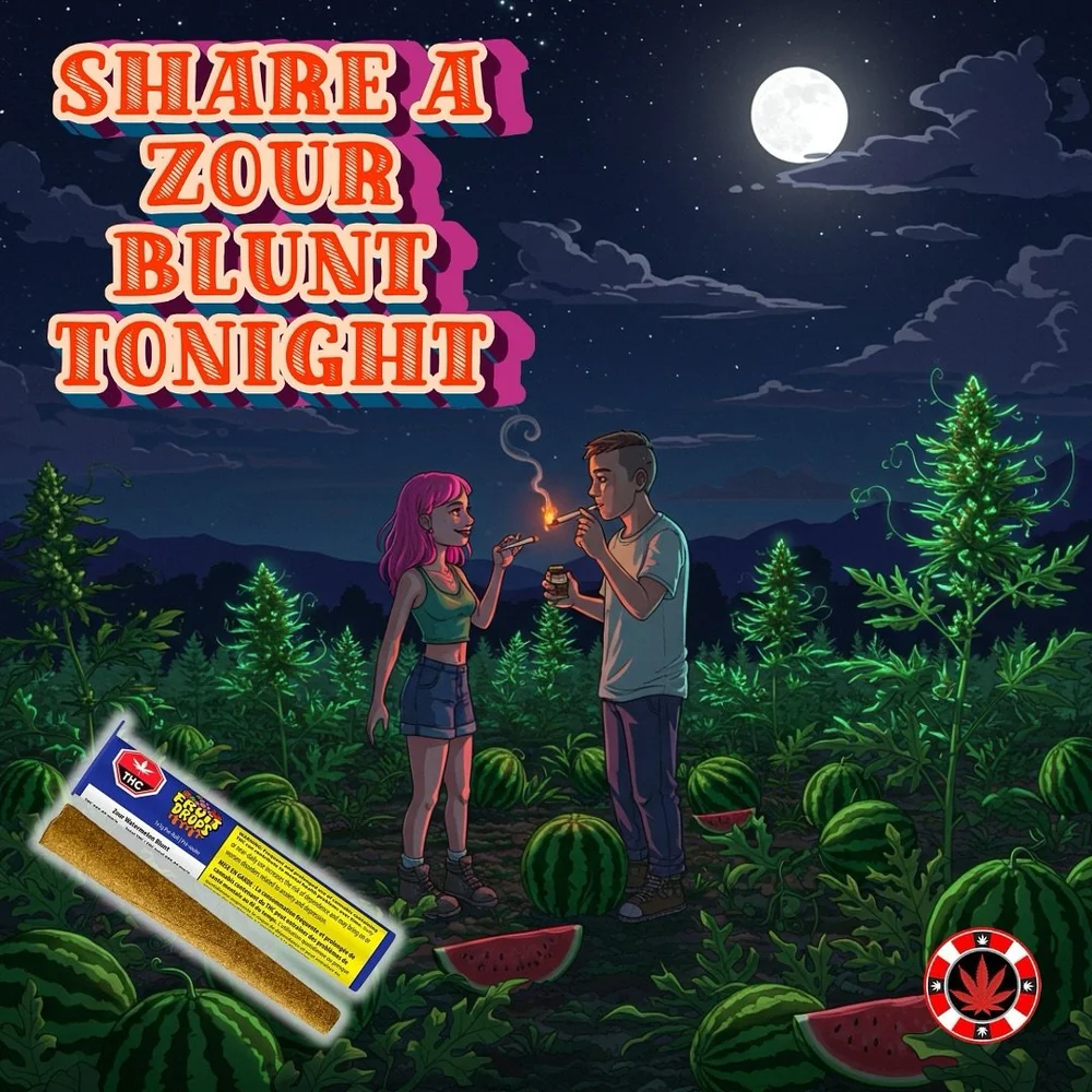 Halfway through the week? Spark up a Zour Blunt and keep it movin&rsquo;