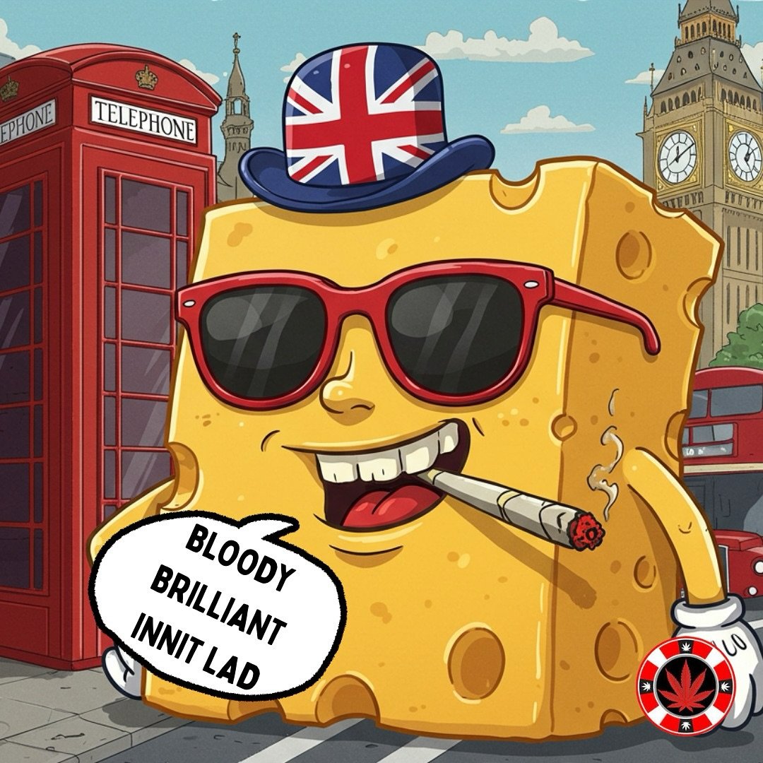 Red bus, phone box, Big Ben… and a big fat zoot of UK cheese. Can’t get more British than that, mate!🇬🇧
#UKcheese