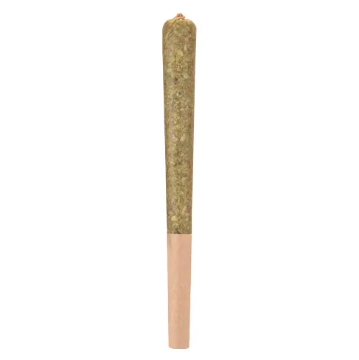Rocketeer Infused Pre-Roll by Woody Nelson, premium cannabis pre-roll in branded packaging.