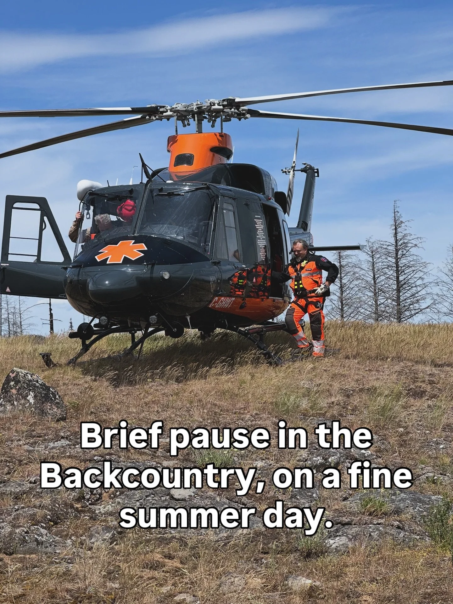 #arohws #searchandrescue #sar #helicopter #vernonsearchandrescue #centralokanagan #okanagan #summer #cosar #vsar #bell412 #helicopterhoisttraining #helicopterhoistrescue #community #emergencymedicine #emergencyservices #training #adventure