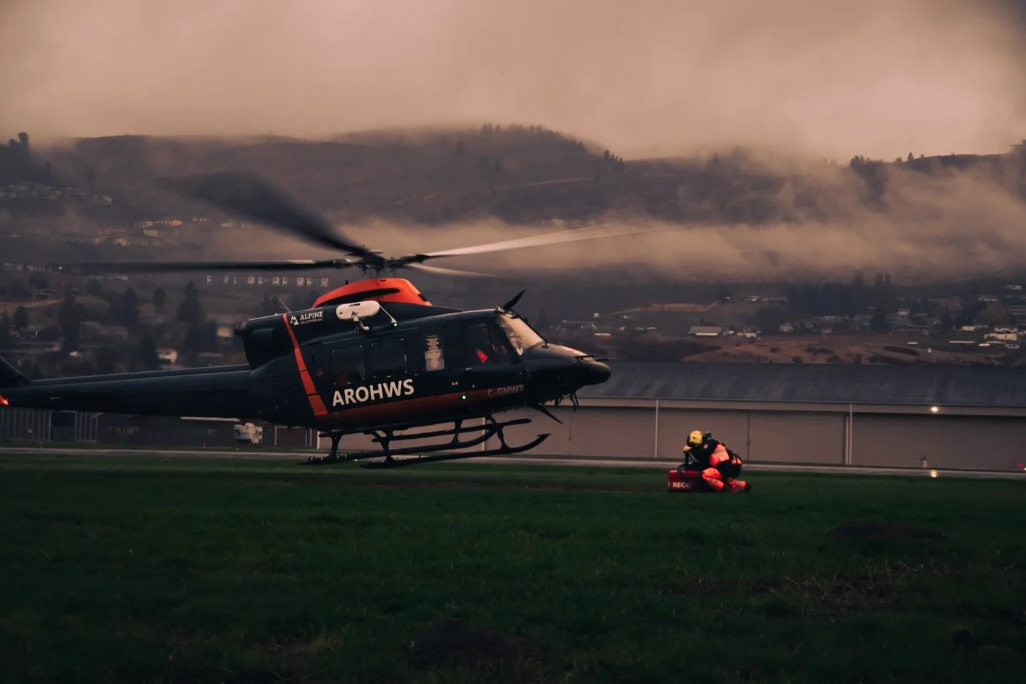 Heading out on a recent search and rescue mission

#recco #rescue #charity #sar #helicopter