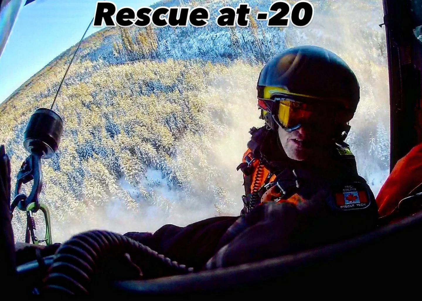 One of our winch operators on a recent rescue during the last cold snap. Brrrrrrr! 

#arohws #winchoperator #rescue #charity