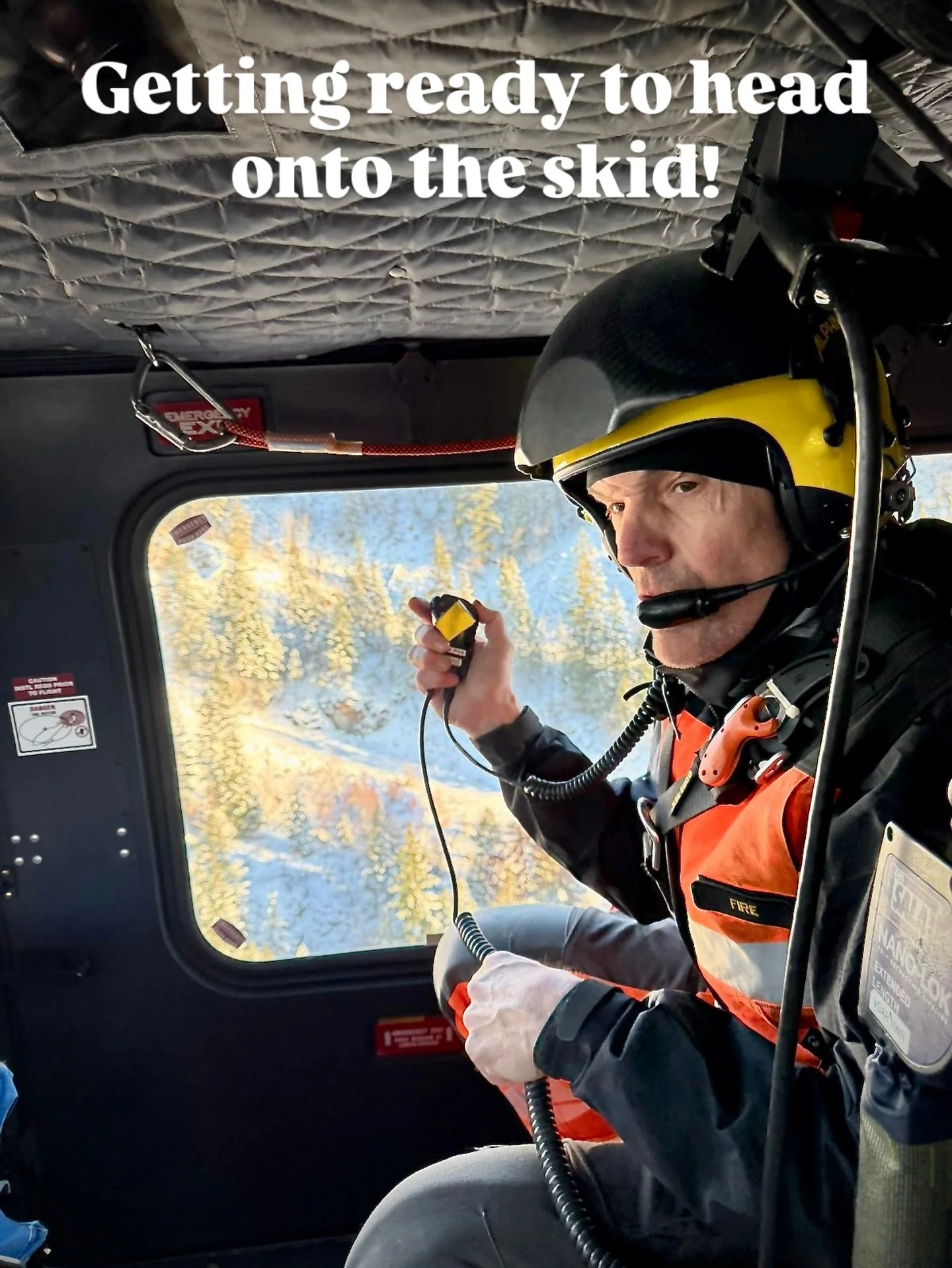Our hoist operators do their work standing on the helicopter skid, harnessed in, while in flight. Would you ever want to do this?

#charitybc #arohws #helicopterrescue #sar