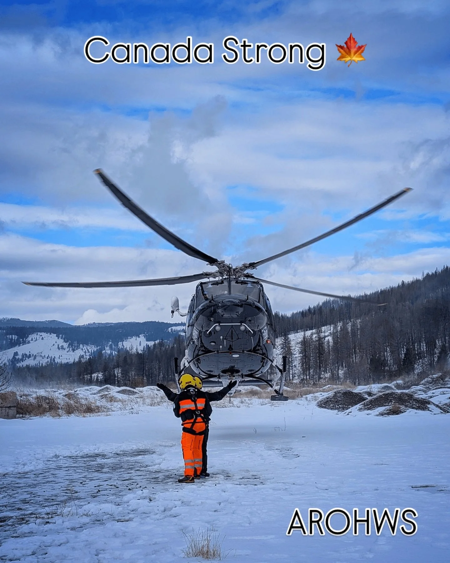 Training isn&rsquo;t about checking boxes, it&rsquo;s about being ready when conditions aren&rsquo;t ideal. And during winters in Canada, conditions aren&rsquo;t ideal. 🇨🇦⛰️🚁

#charitybc #arohws #rescue #training