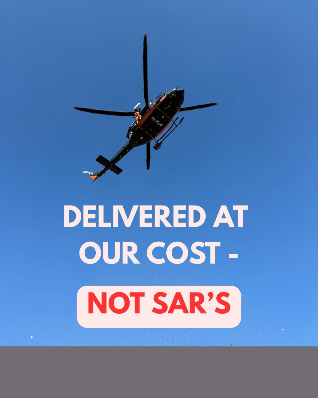 This rescue program is delivered at our cost, not SAR&rsquo;s. 
Donors keep AROHWS ready. 
🙏Donate - link in bio. 

#donatenow #searchandrescue #helpisontheway #kelowna