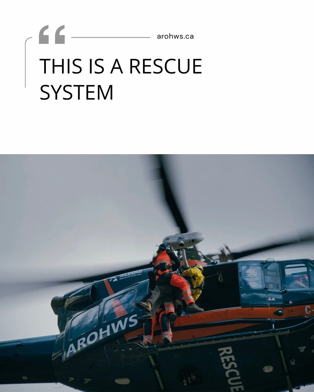 It&rsquo;s a system: from training to dispatch to rescue. 
🙏 Donate, link in bio. 

#sar #helicopterrescue #rescue #okanagan
