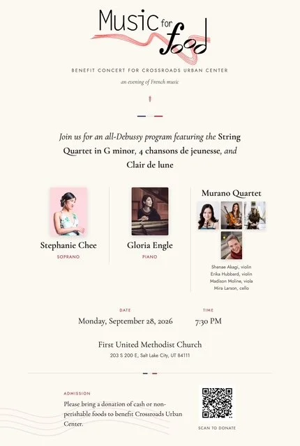 Debussy for Crossroads Urban Center
