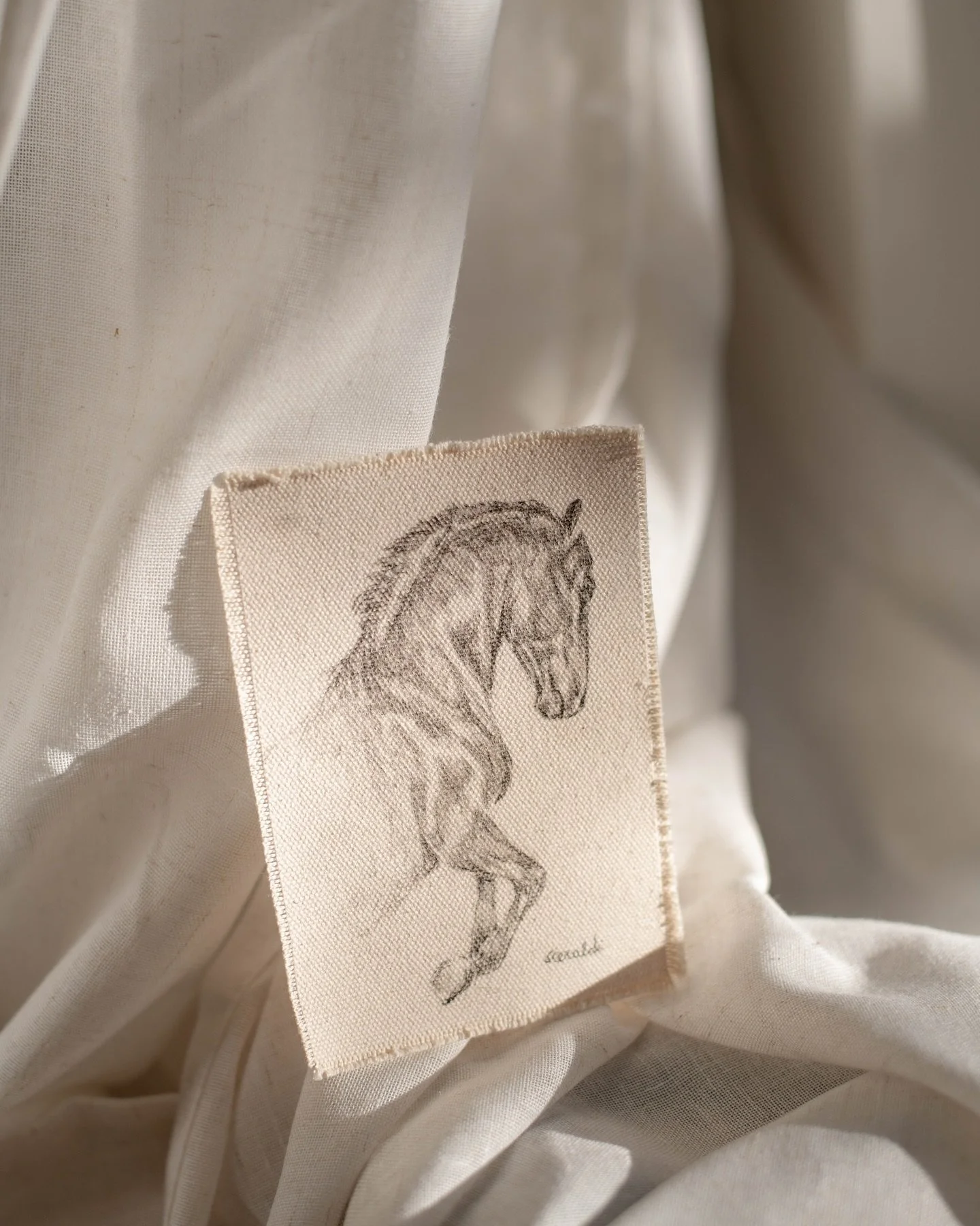 I just finished a series of sketches and I love how they turned out! These are three of my favorites but there are a bunch more - check out @thecollectedhorse to shop :) #equineart #equestrianstyle