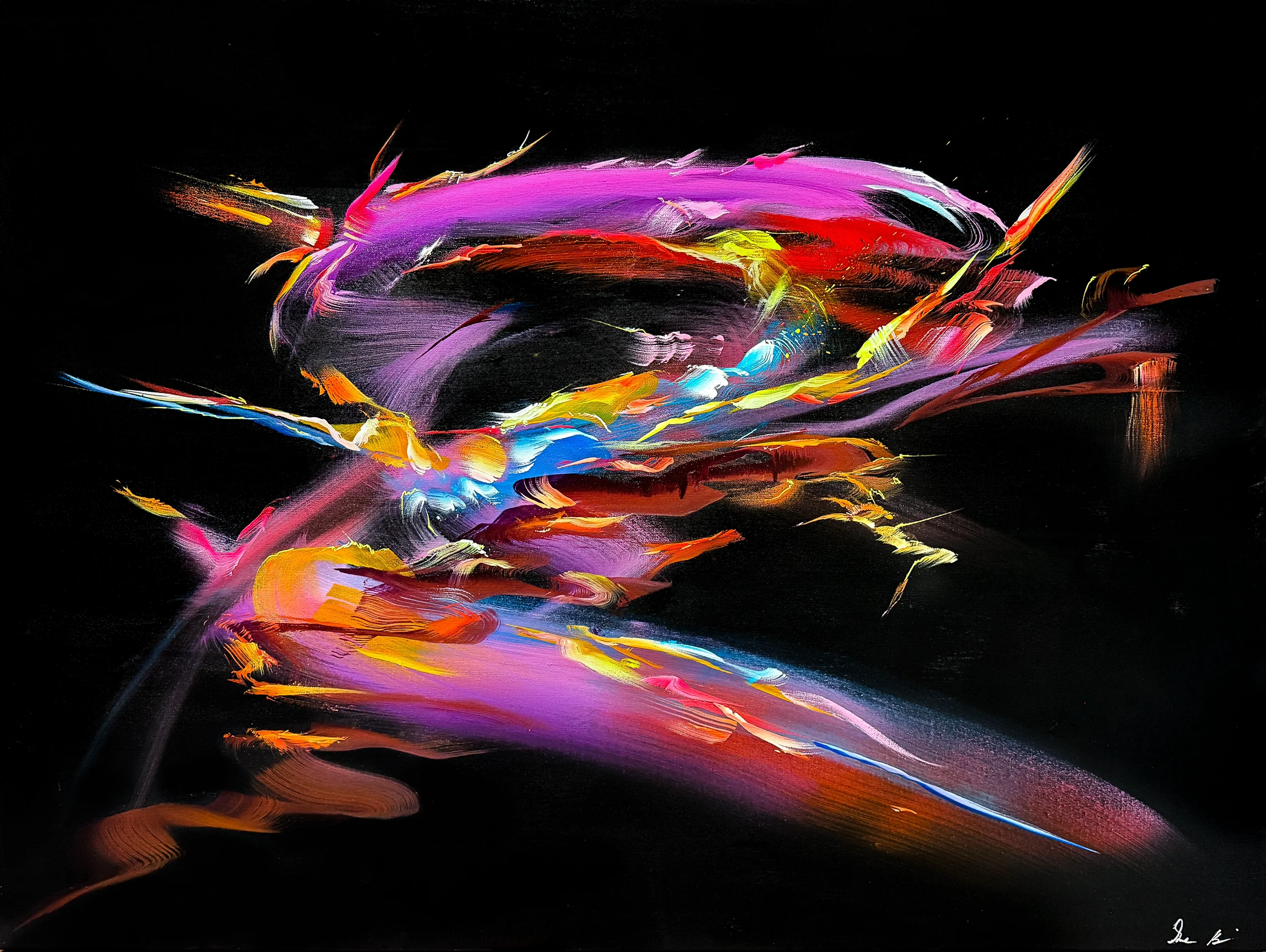 Synesthesia artwork by Sarah Kraning inspired by Taylor Swift - Opalite.webp