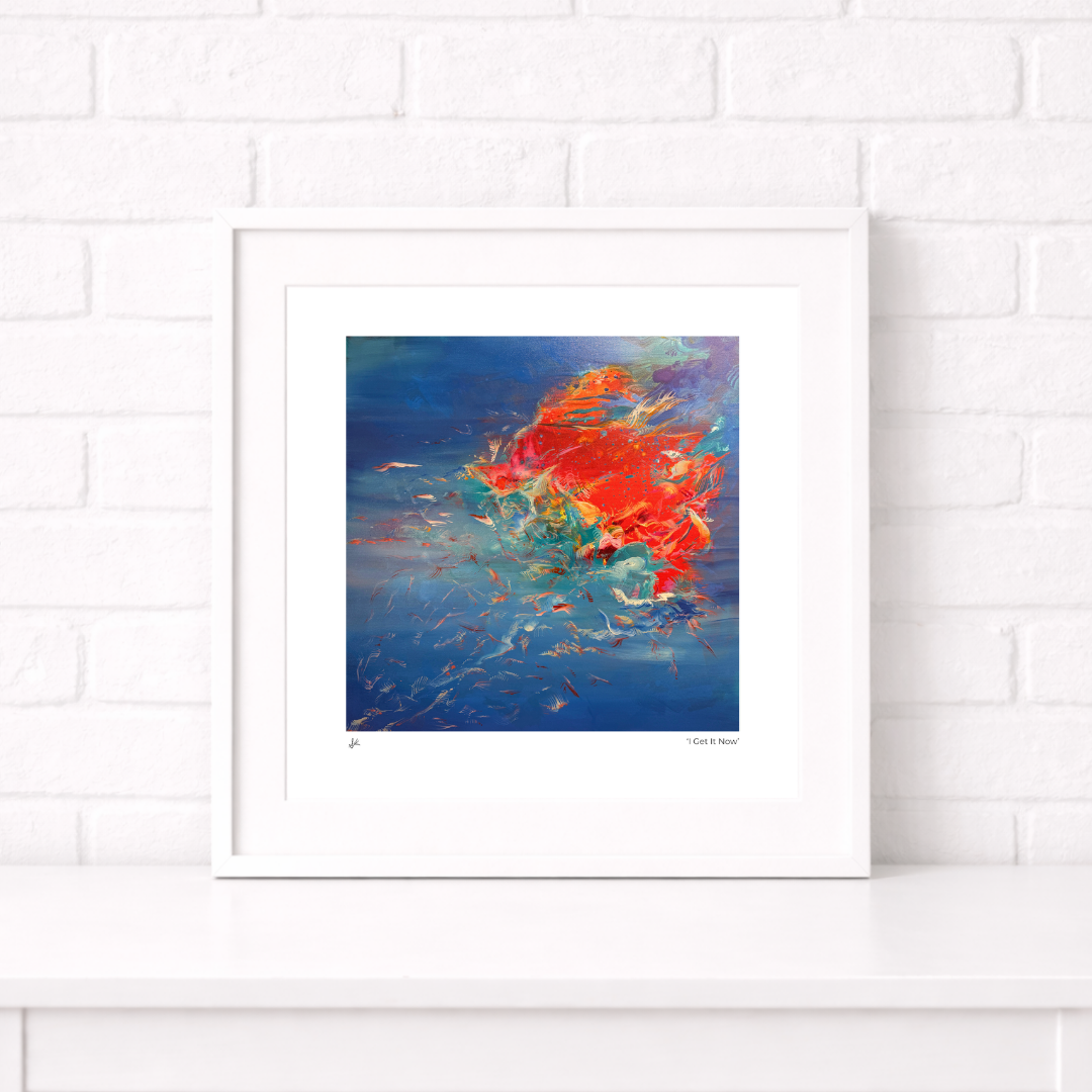 Framed Print by Sarah Kraning - I Get it Now.png