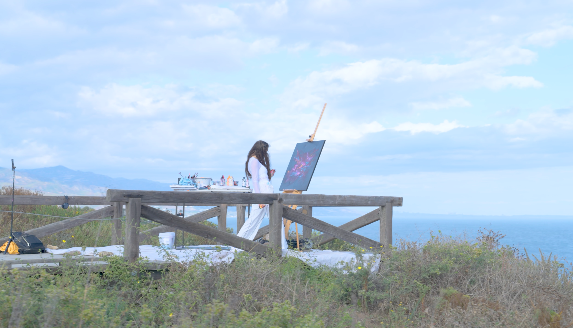 On Location shoot @ Point Dume