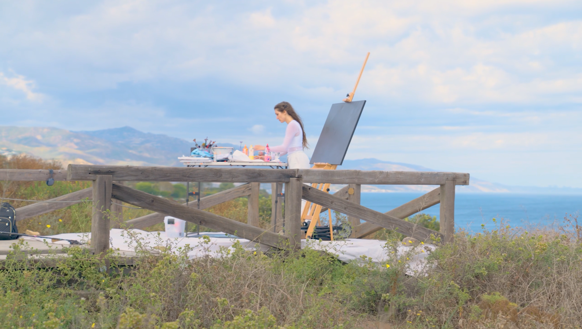 On Location shoot @ Point Dume