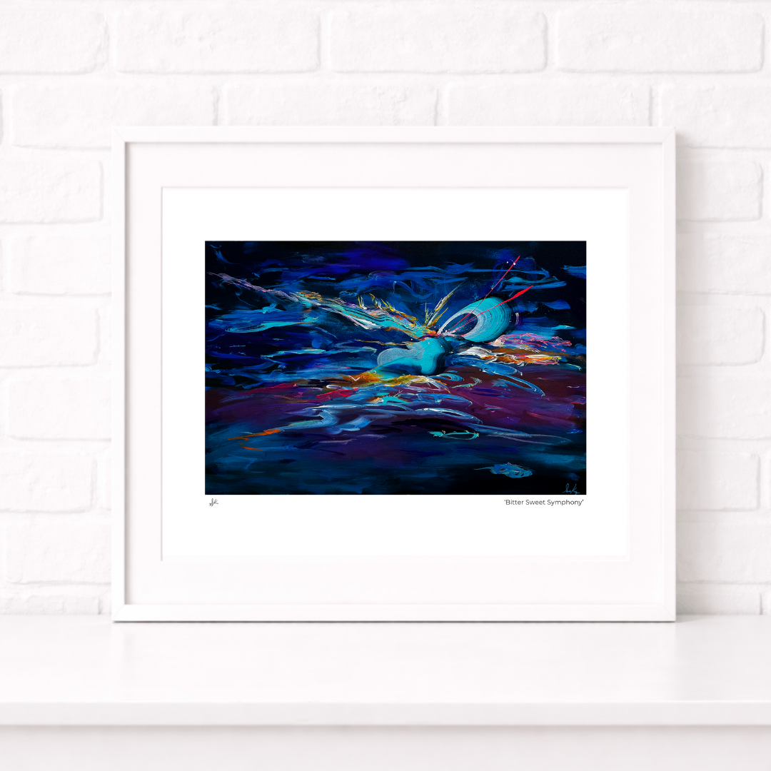 Framed Print by Sarah Kraning - Bitter Sweet Symphony.png