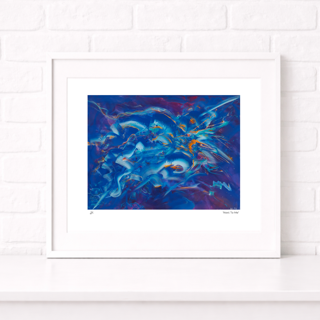 Framed Print by Sarah Kraning - Next To Me.png