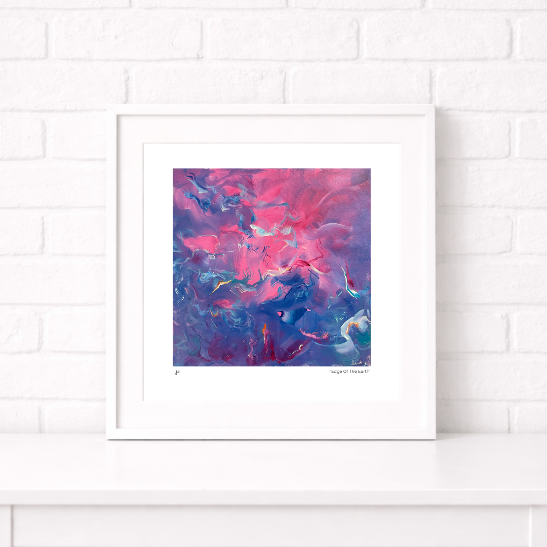Framed Print by Sarah Kraning - Edge of the Earth.png