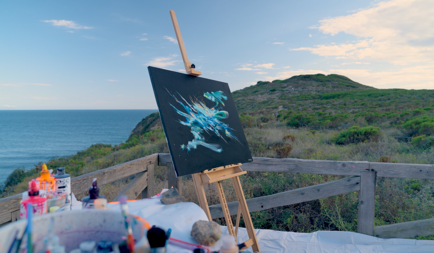 On Location shoot @ Point Dume