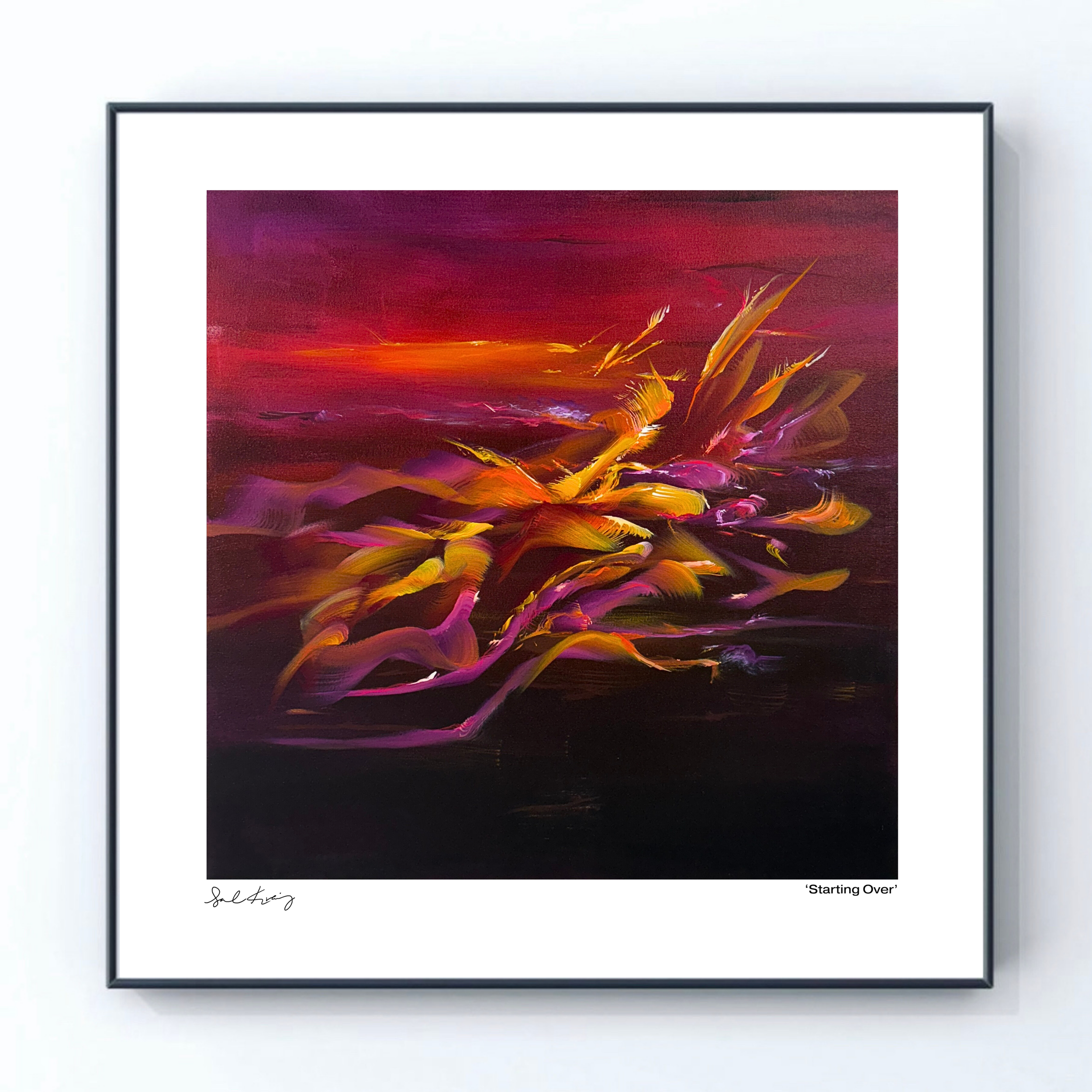 CHRIS STAPLETON ‘Starting Over’ Art Print