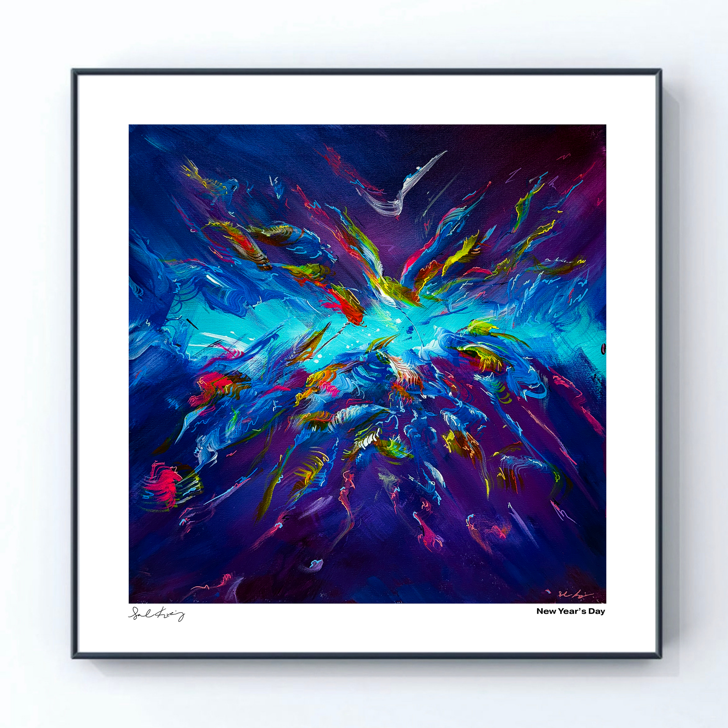 Taylor Swift "New Year's Day" Art Print