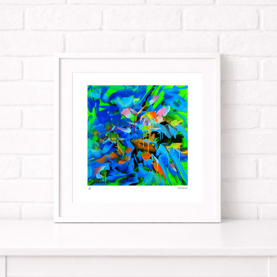 Framed Print by Sarah Kraning - Teardrop.png