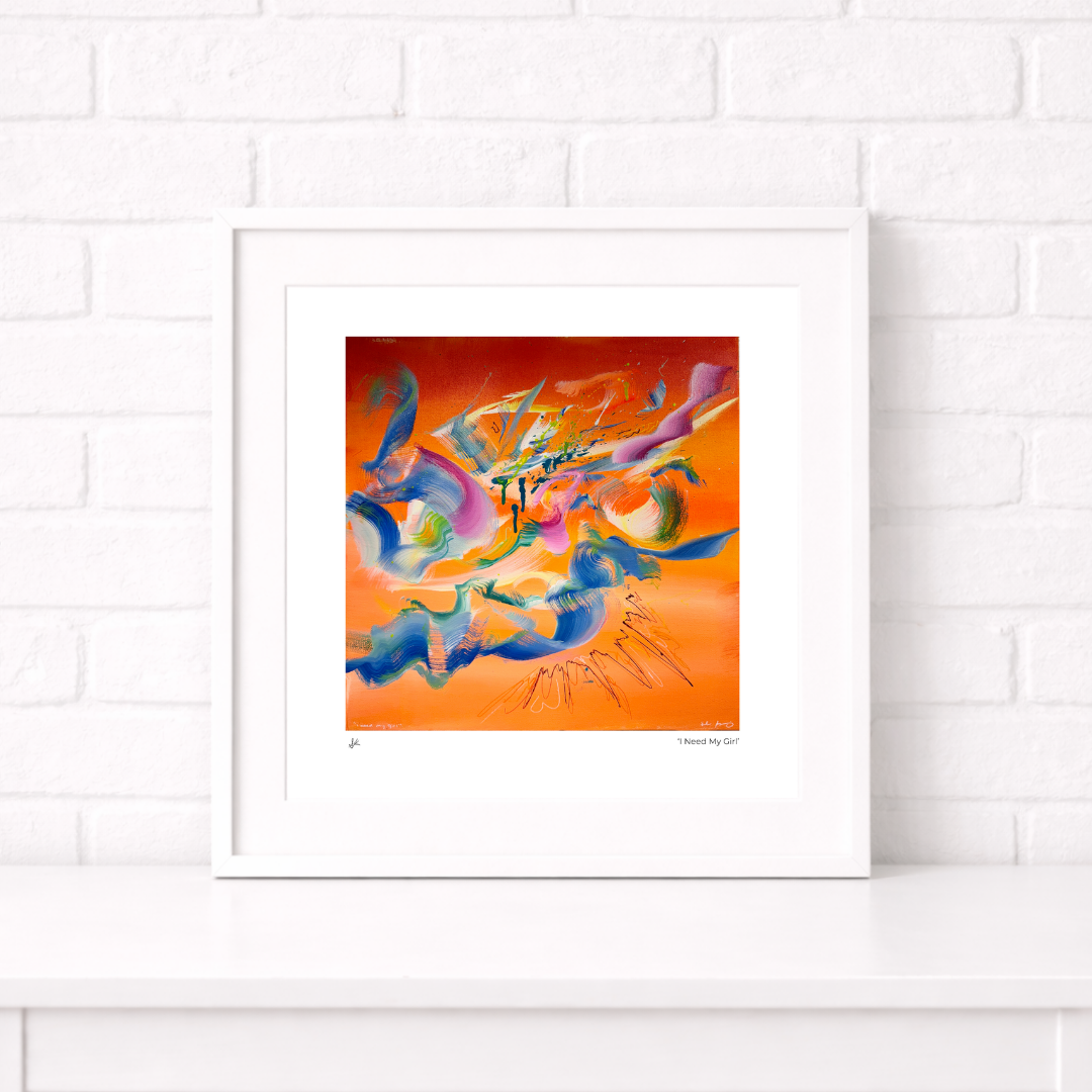 Framed Print by Sarah Kraning - I Need My Girl.png