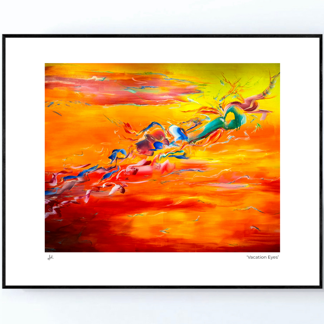 JONAS BROTHERS ‘Vacation Eyes’ Art Print