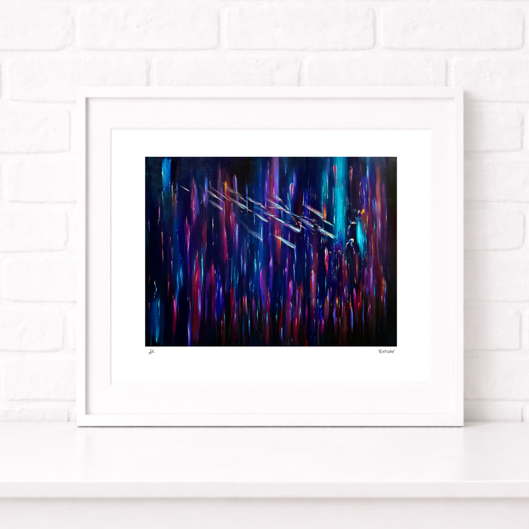 Framed Print by Sarah Kraning - Exhale.png