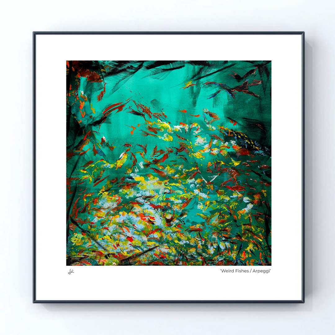 RADIOHEAD ‘Weird Fishes’ Art Print
