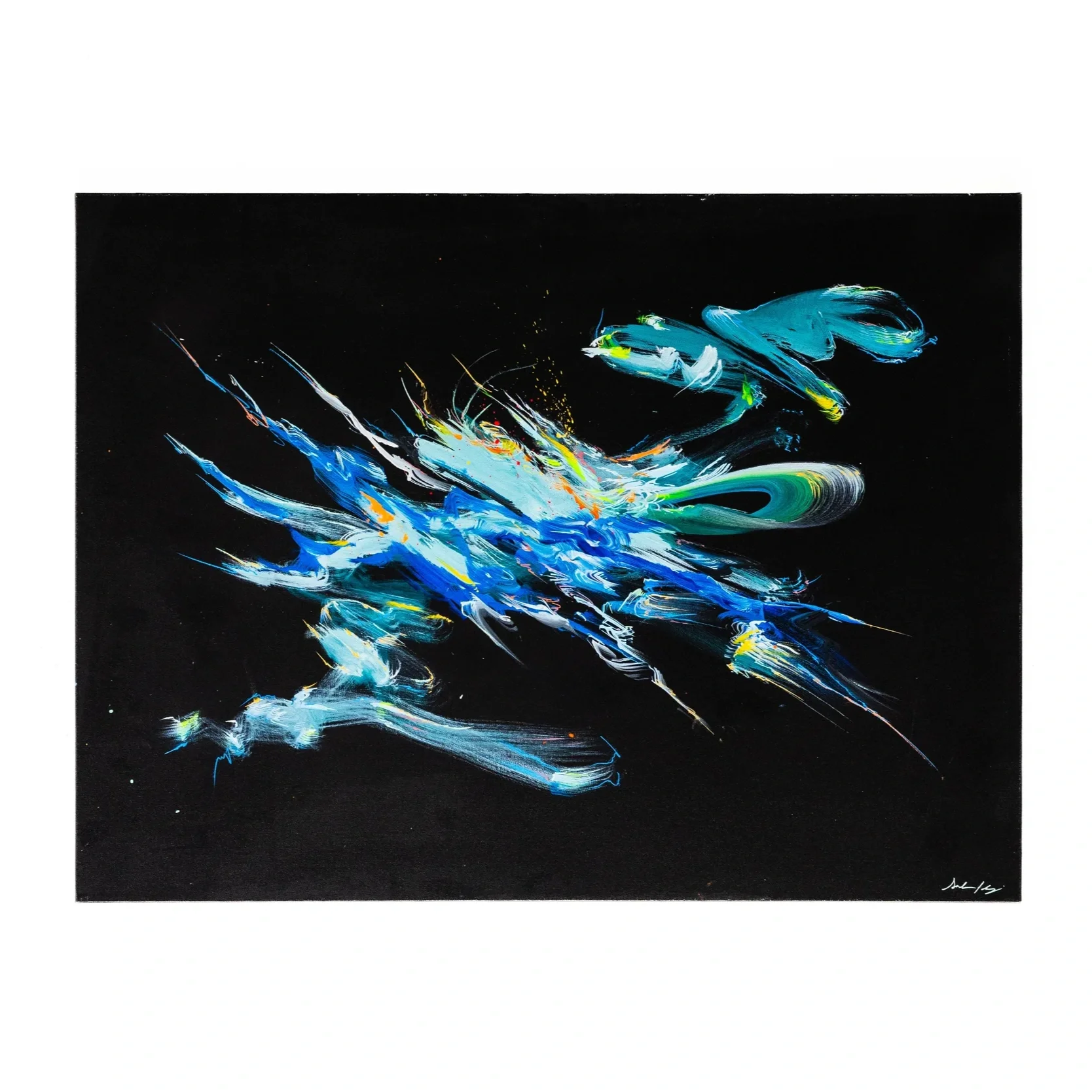 "Ocean Eyes" (Billie Eilish) Original Painting