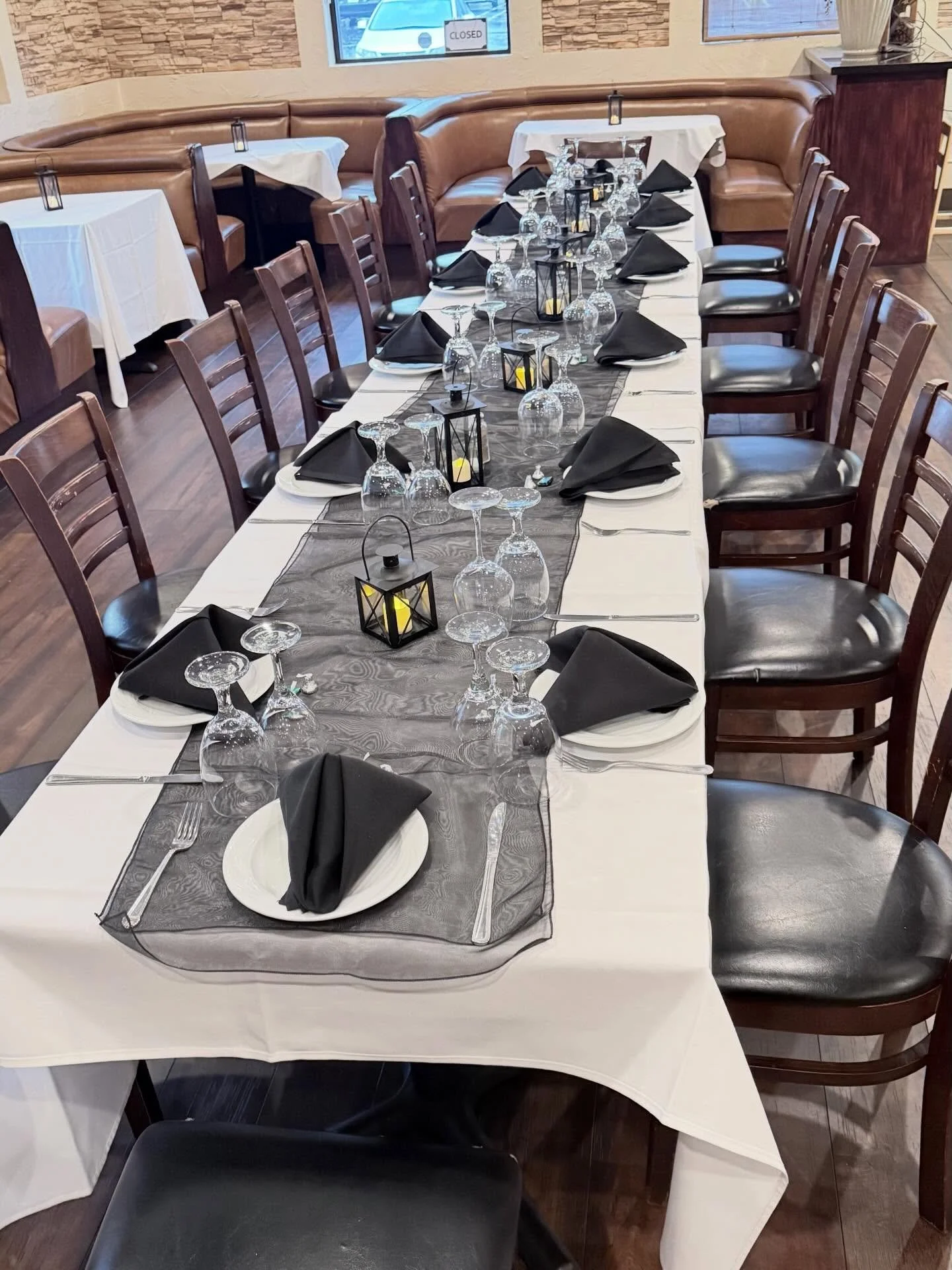 Ask about hosting your event with us! #privateparty #birthdaydinner #panzarellosrestaurant