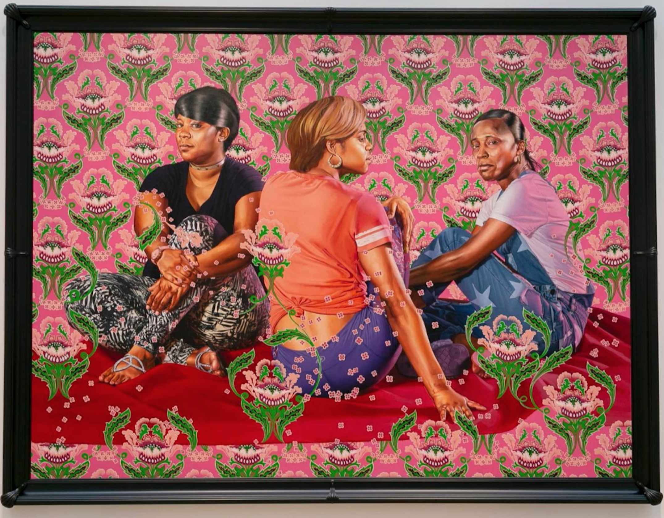 “Don’t sit down and wait for the opportunities to come, get up and make them”- Madam C.J. Walker                                                                             artist- Kehinde Wiley