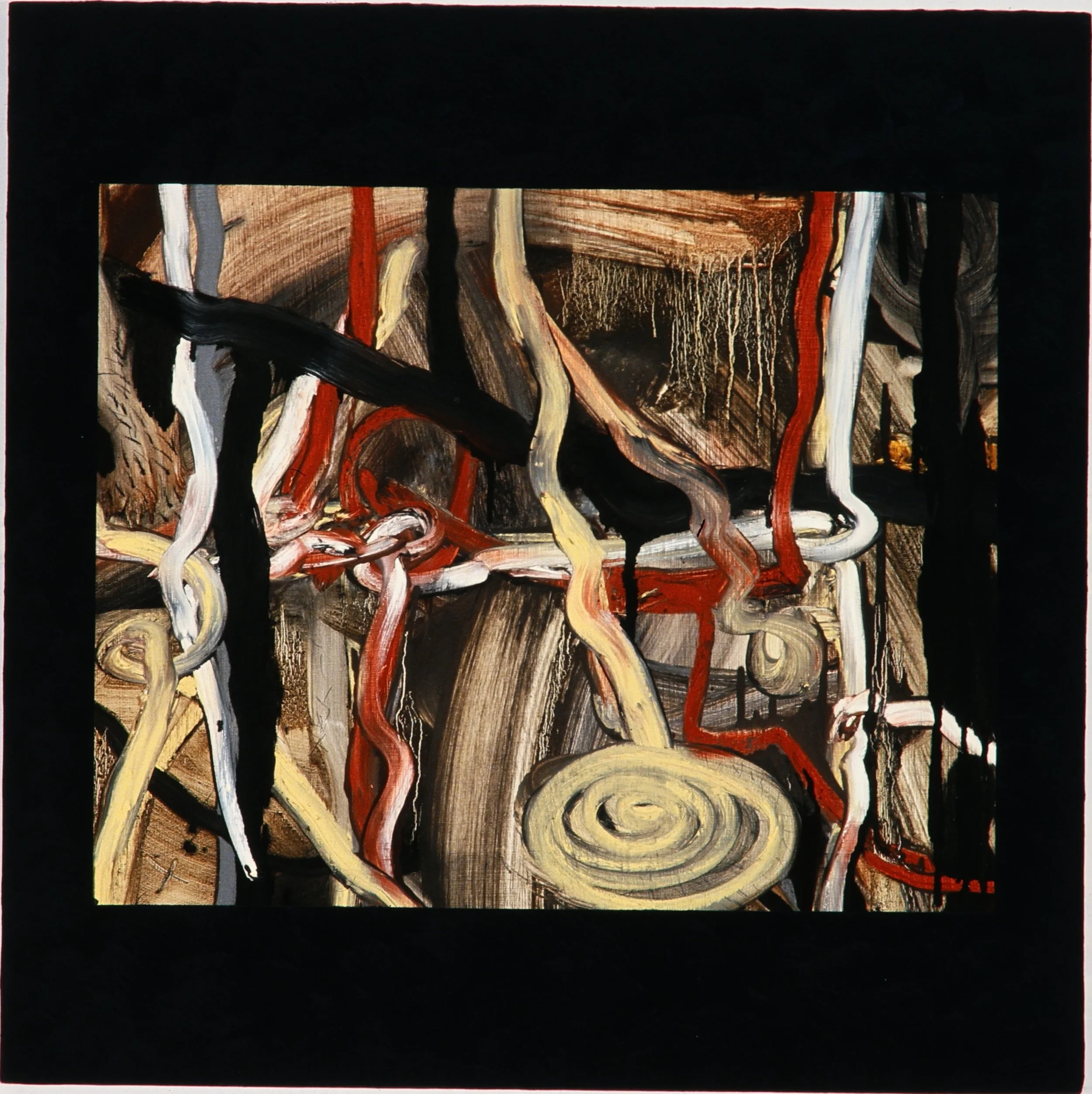 Field #19, 1999, Oil On Panel, 24 x 24 in