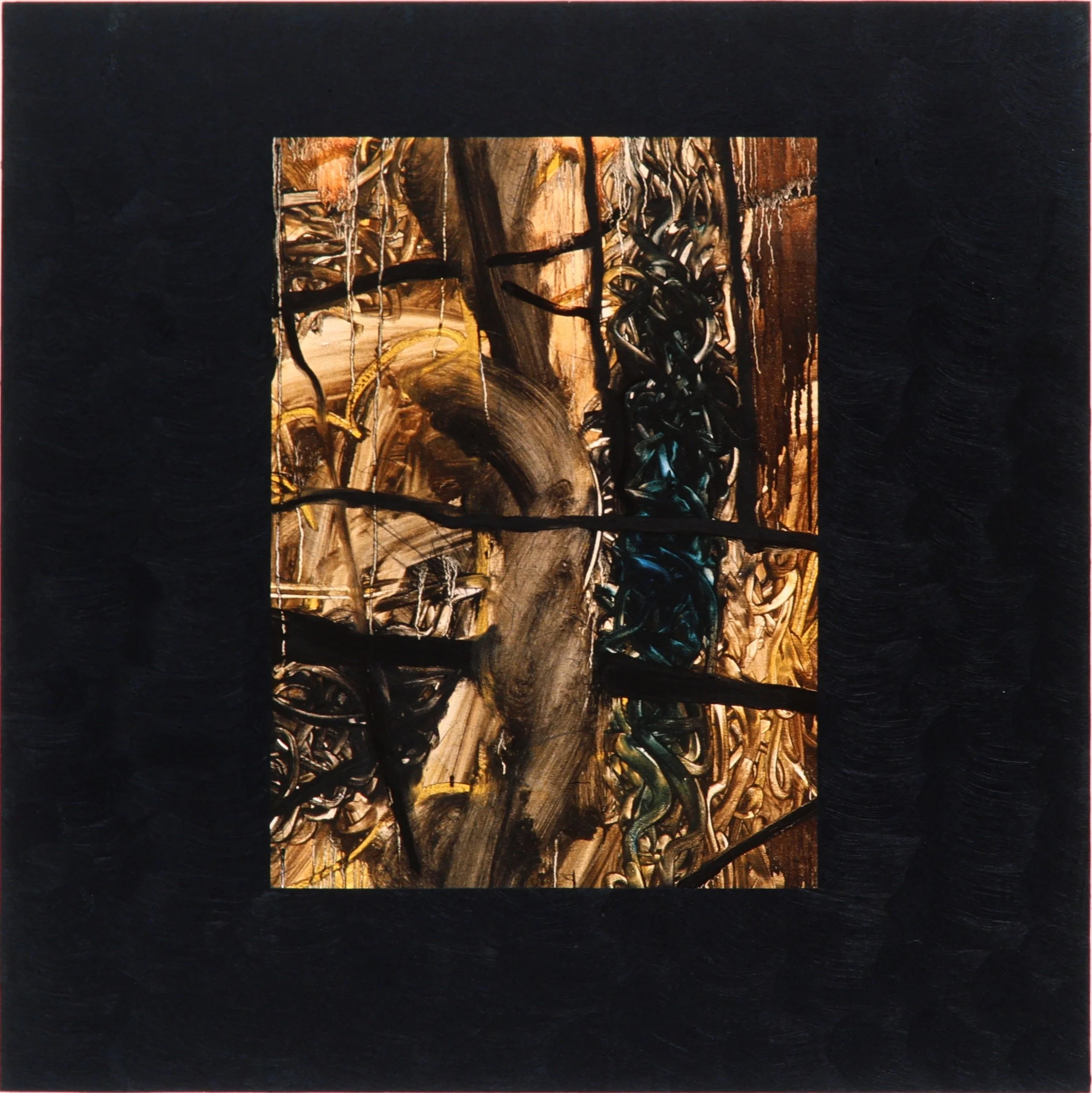 Field #7, 1999, Oil On Panel, 48 x 48 in