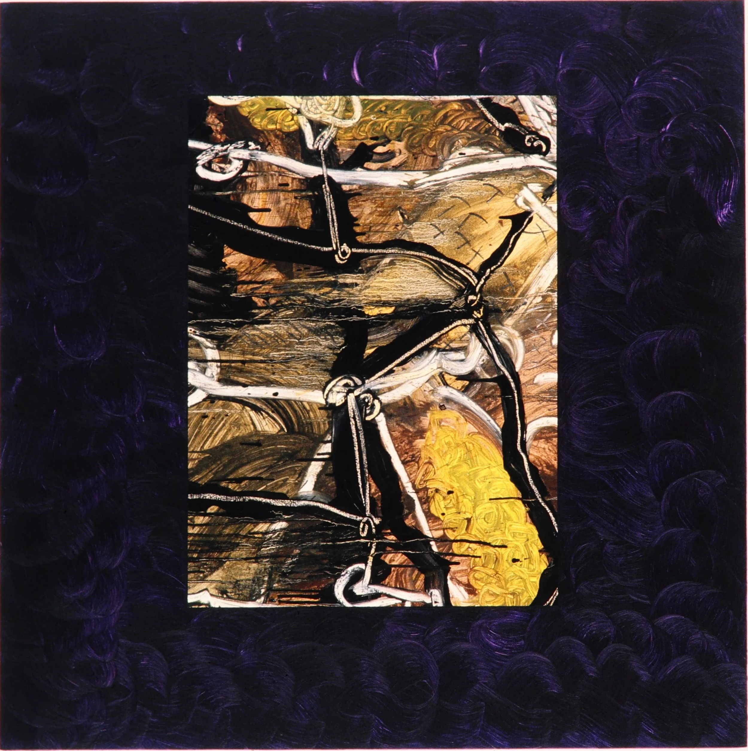 Field #11, 1999, Oil On Panel, 48 x 48 in