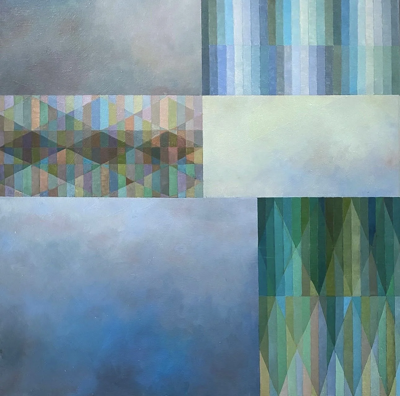 Nautilus II, Oil on canvas, 24x24