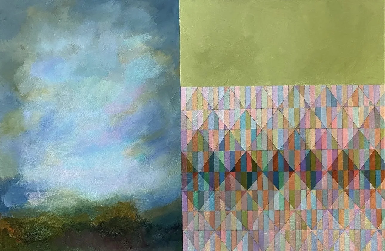 Culture clash IV, Acrylic and oil on canvas, 24x36