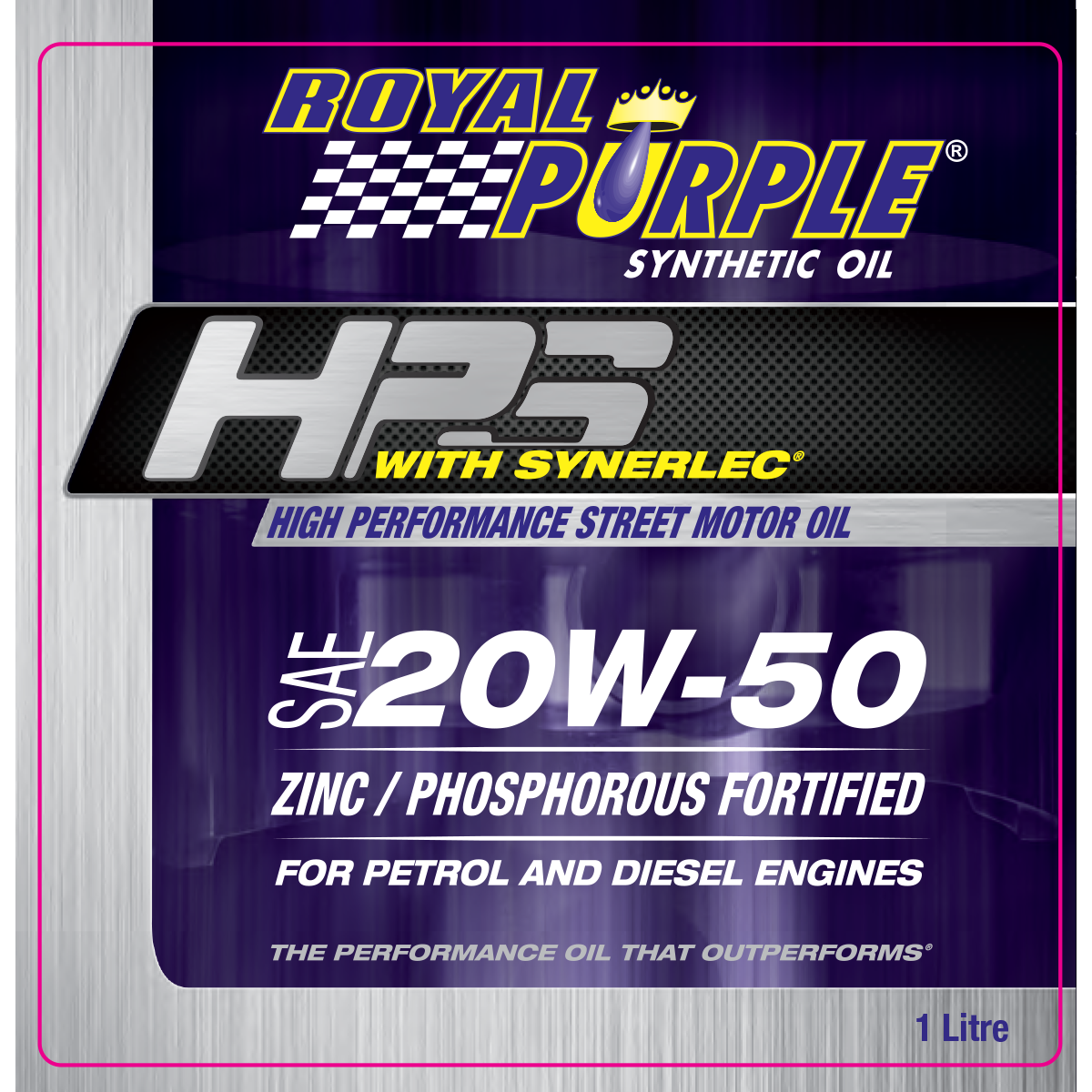 HPS – SAE 20W-50 High Performance Street Motor Oil - 1 Litre