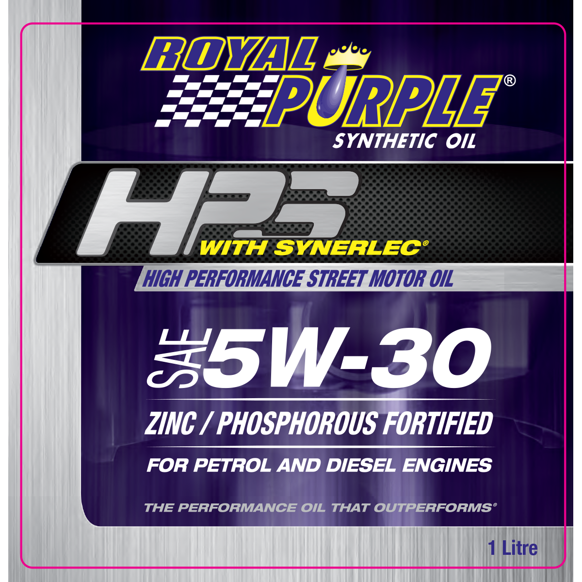 HPS – SAE 5W-30 High Performance Street Motor Oil - 1 Litre