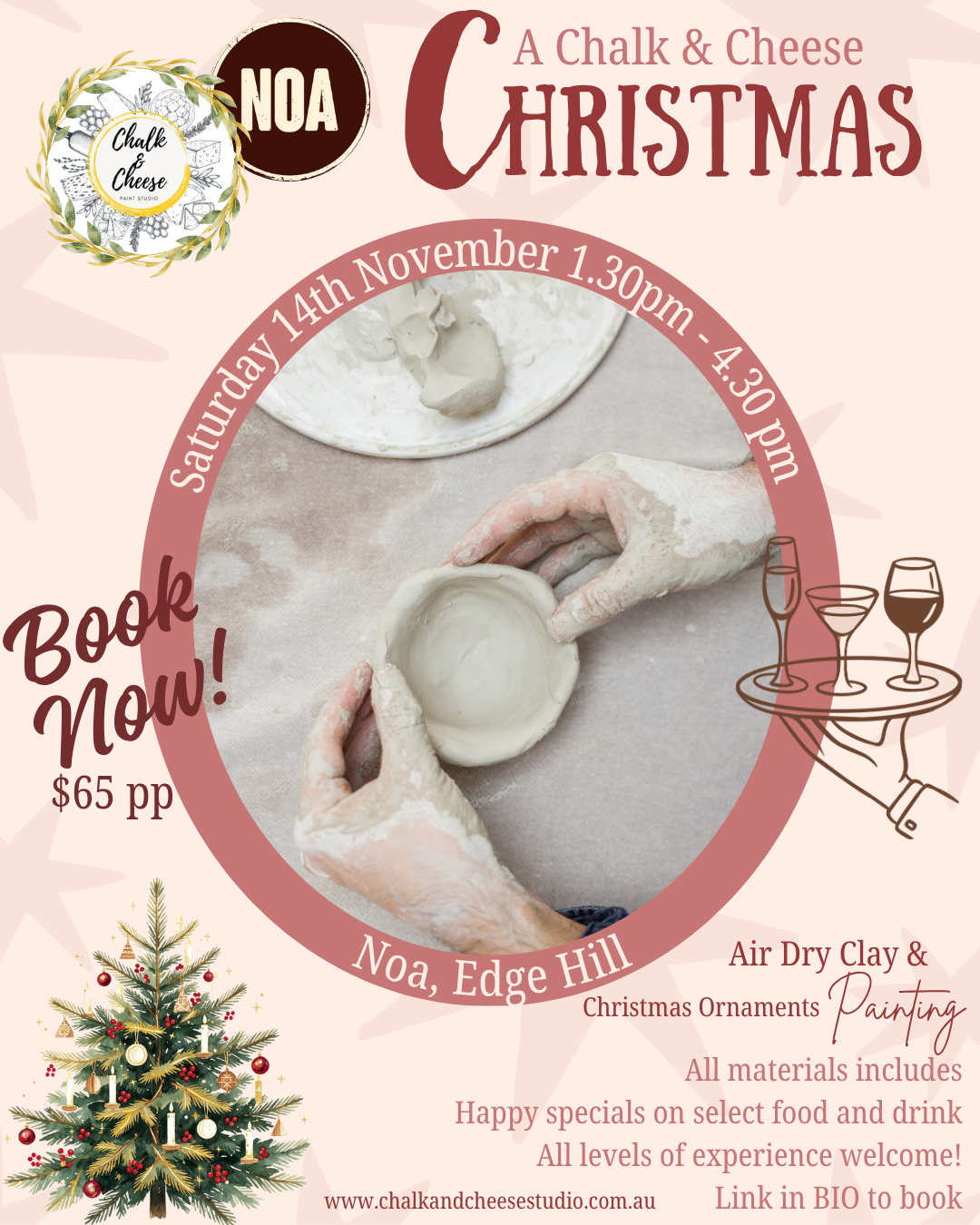 NOA Clay & Sip 14th November