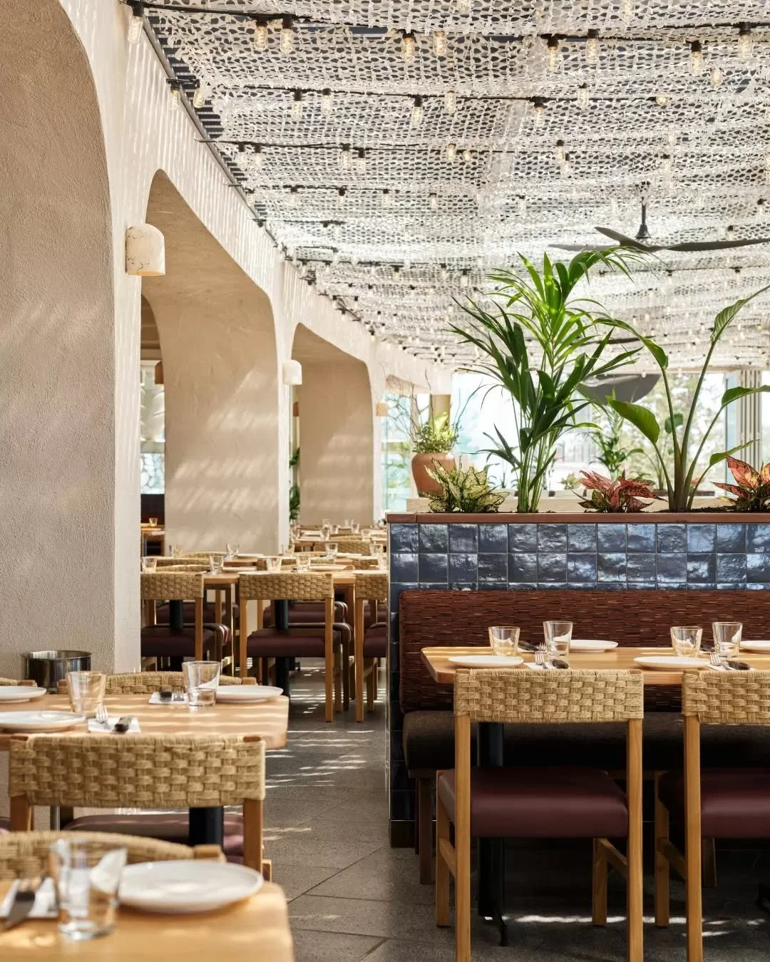 Take a peek 👀 This is the new-look Hurricane's Grill &amp; Bar Surfers Paradise.

Same stunning waterfront views, but completely reimagined interiors. Locally-crafted wooden finishes, hand-crafted tiles and alfresco dining vibes with windows opening