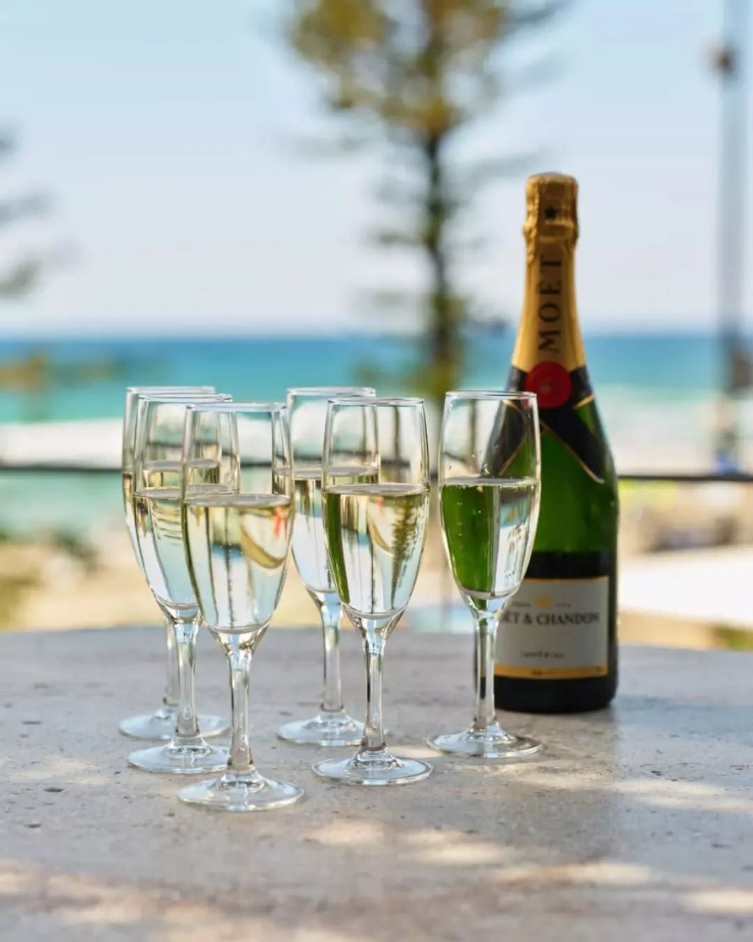 Nothing says summer quite like bubbles. Sip a glass or two with us 🥂

☀️ BONDI BEACH 🏖️
31 December: 12pm-8pm (last booking at 7:30pm)
1 January: 12pm-10pm

🐚 CRONULLA BEACH 🏄&zwj;♂️
31 December: 12pm-8pm (last booking at 7:30pm)
1 January: 12pm-