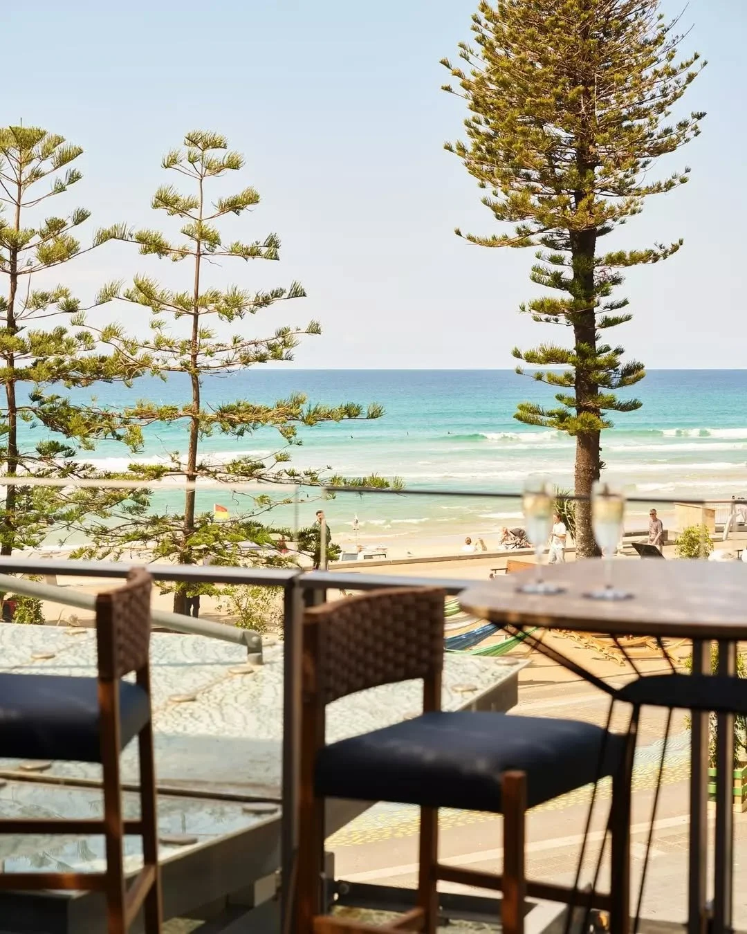 Sure, summer is over, but it's still summer vibes for us in Surfers Paradise with these views 🏖️🏄

📍 Hurricane's Grill &amp; Bar Surfers Paradise @soulboardwalk