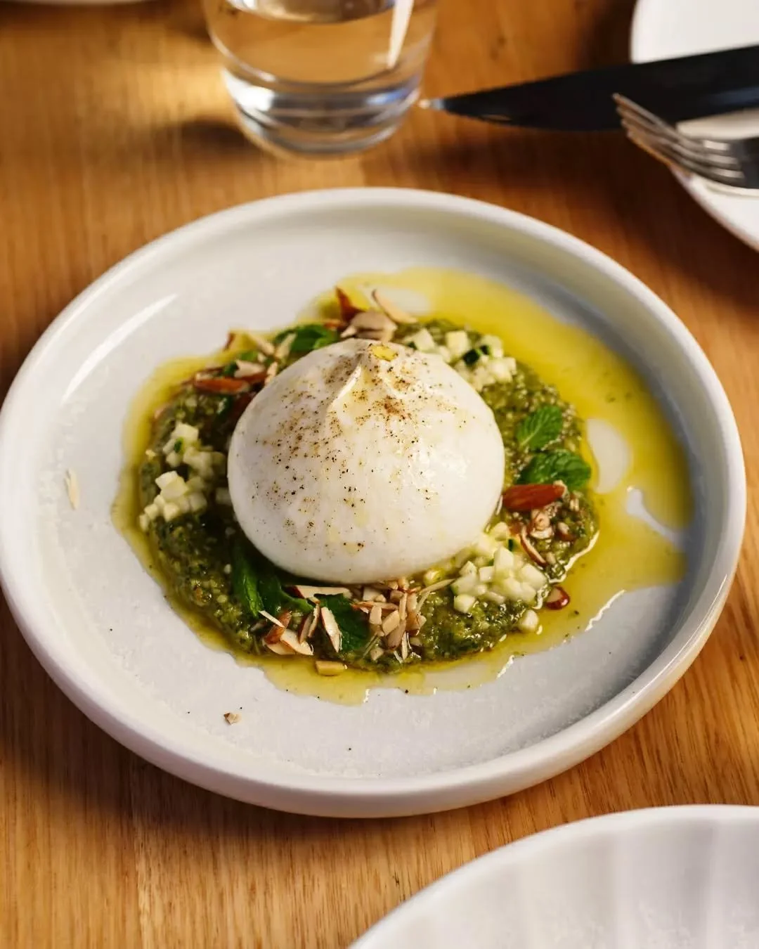 First impressions count. And these starters set a delicious scene for what's to come.

Which would you choose:
🧀 Burrata with gremolata, zucchini, almond 📍 Surfers Paradise
🐟 Hiramasa Kingfish with white soy, radish and sesame 📍Cronulla Beach &am