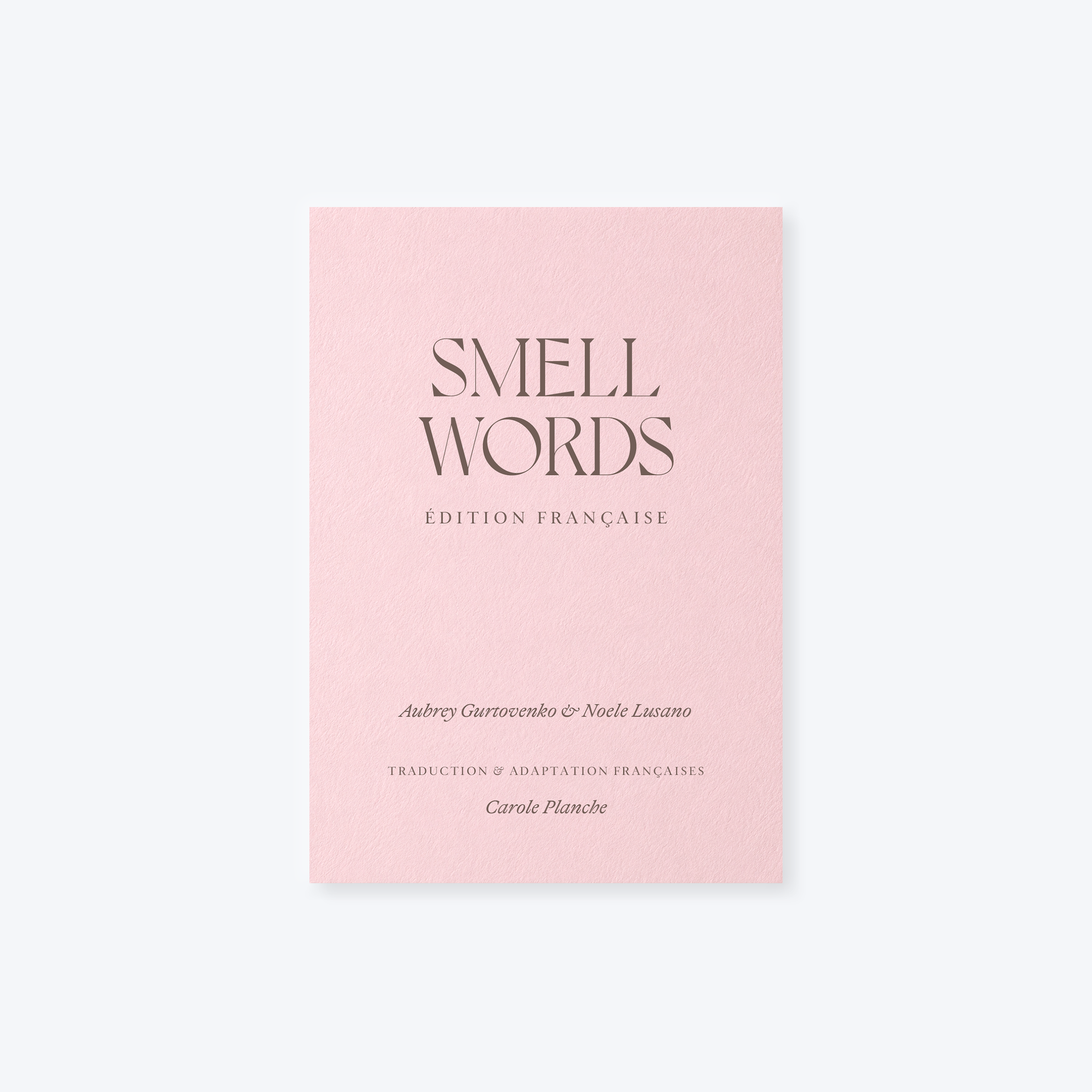 Smell Words Édition Française (Preorder)