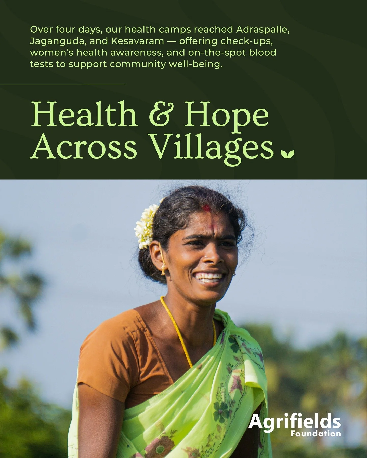 Over four days, our health camps reached Adraspalle, Jaganguda, and Kesavaram&mdash;bringing free check-ups, women&rsquo;s health awareness, and on-the-spot screenings to the heart of these villages. By supporting early detection, preventive care, an