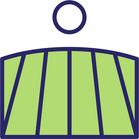 Crop icon representing sustainable agriculture at Agrifields Foundation.