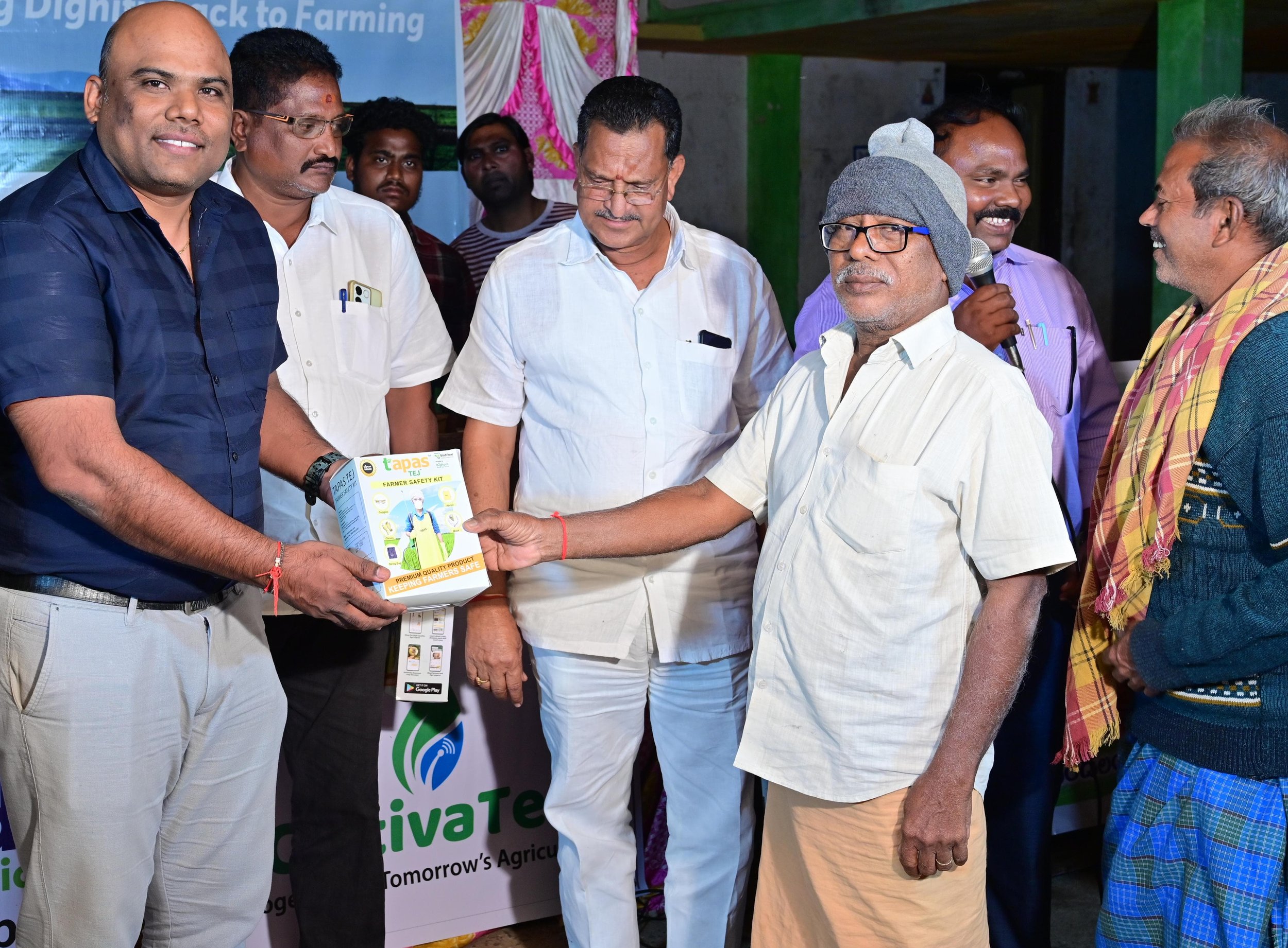 Safety Kits distribution by CultivaTec Operations Head.jpeg