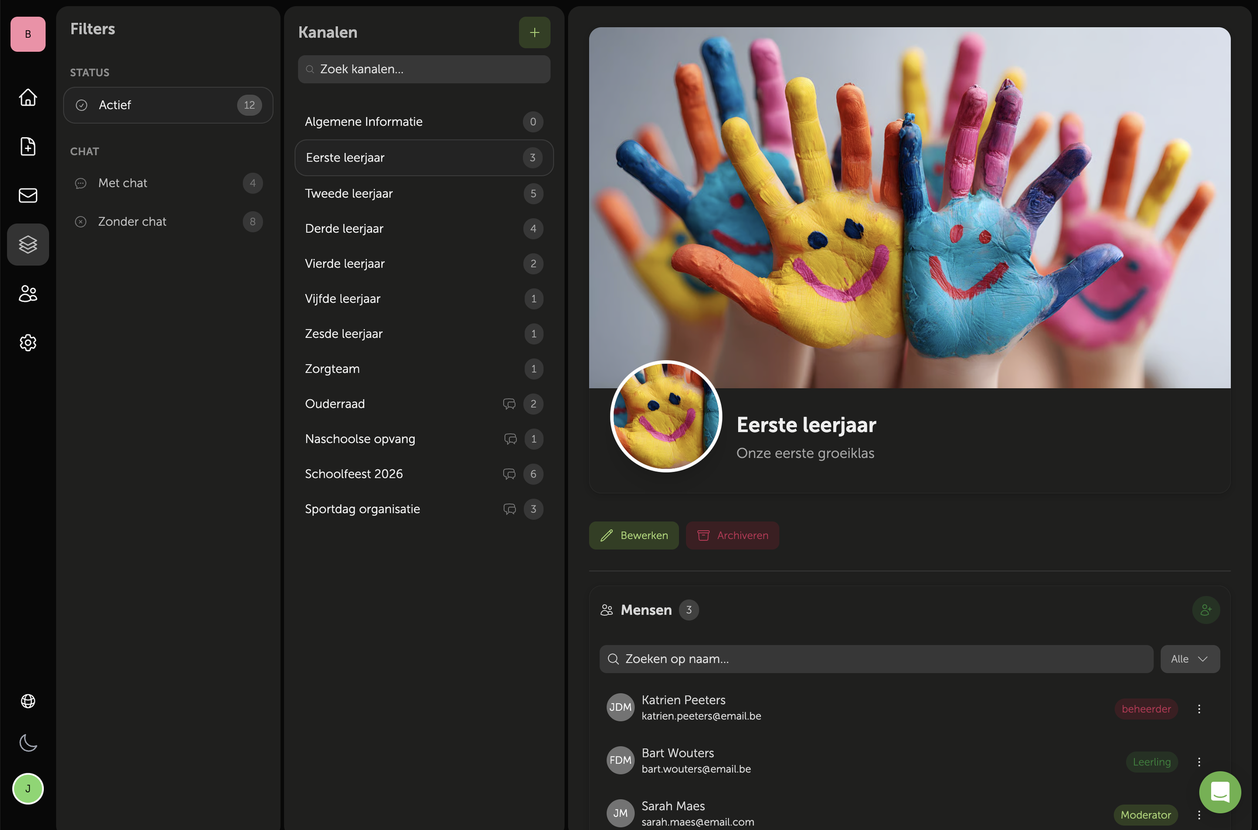 Kanaalbeheer gimme studio