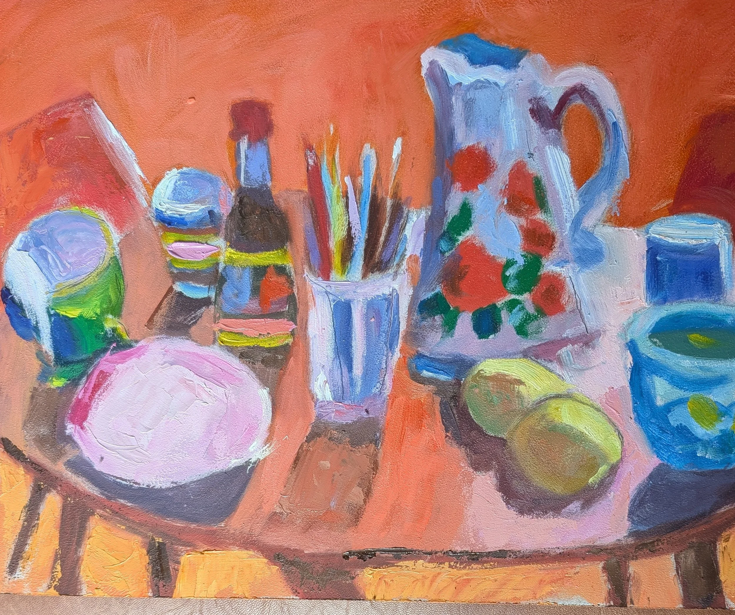 Sabrina Campbell, Still life in Orange
