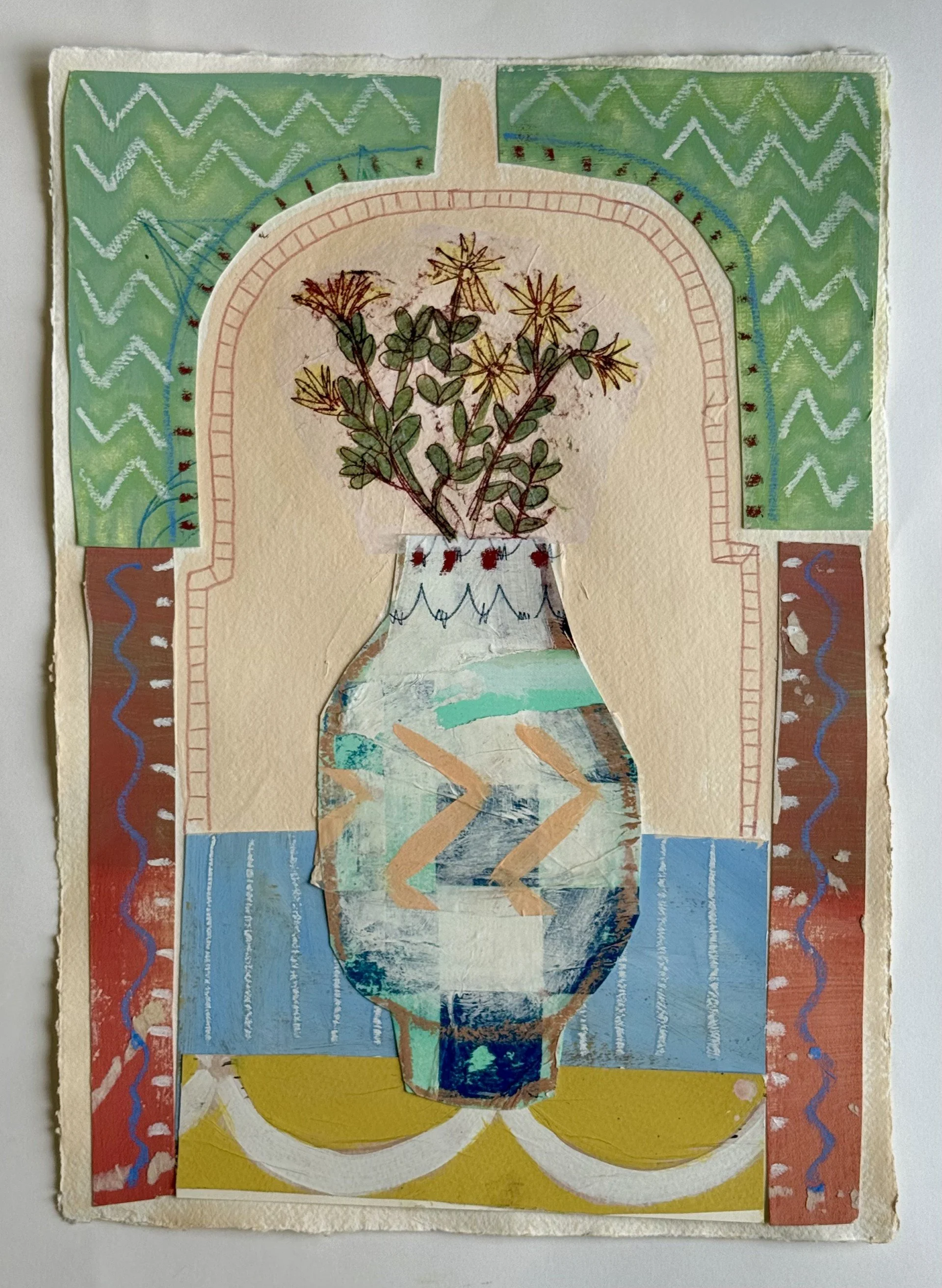 Andrea Curtis, Sketchbook Collage no.11